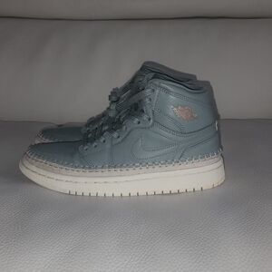 Jordan 1 Retro High Mica Green/ Metallic Red Bronze Sail - US Women's 6 Shoes